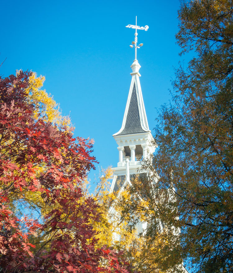 Administration building spire